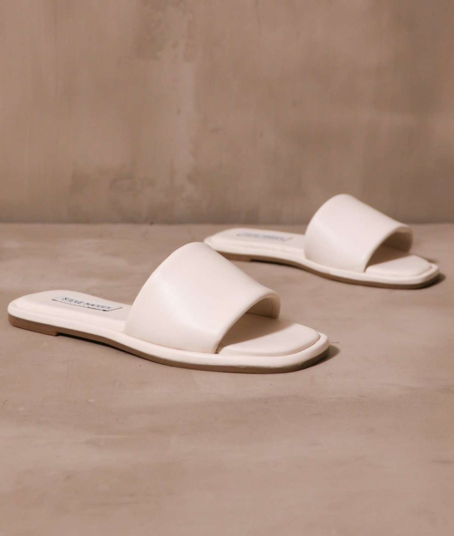 Shoes * | Outlet Steve Madden Dream A Little Dream Slide Bone