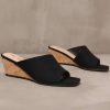 Shoes * | Budget Mi.Im The Wedge Of Darkness Heel Black