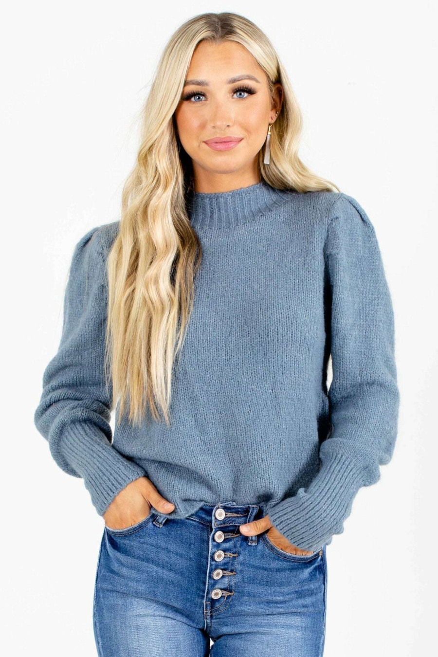 Sweaters * | Top 10 Love Tree / Style Melody Caught My Eye Knit Sweater