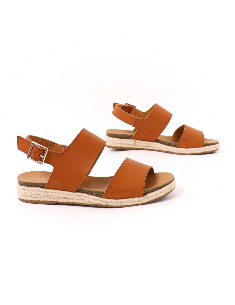 Shoes * | Top 10 Soda A Summer To Remember Sandal Tan