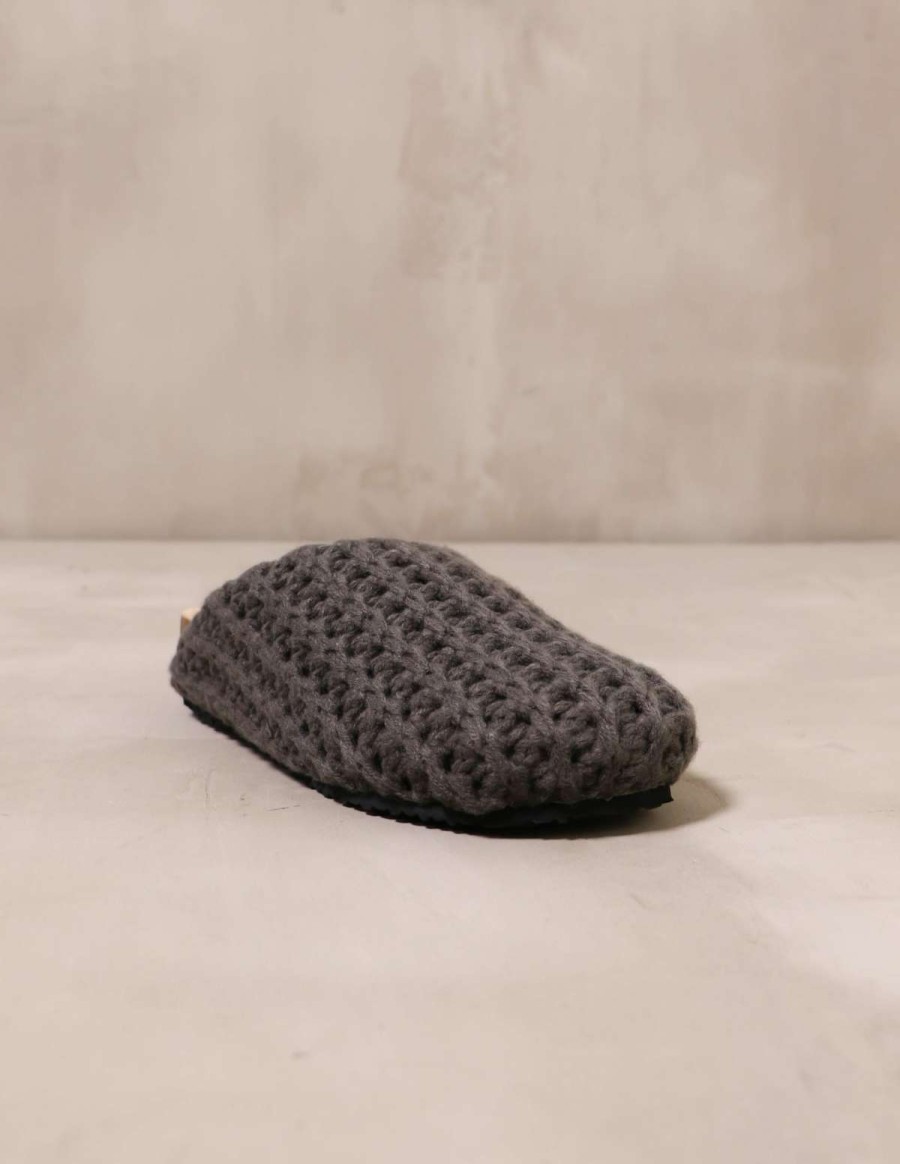 Shoes * | Budget Steve Madden In The Knit Of Time Clog Grey