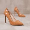 Shoes * | New Steve Madden Double Pump Latte Heel Camel