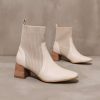 Shoes * | Cheap Oasis Society My Sweater Half Bootie Beige