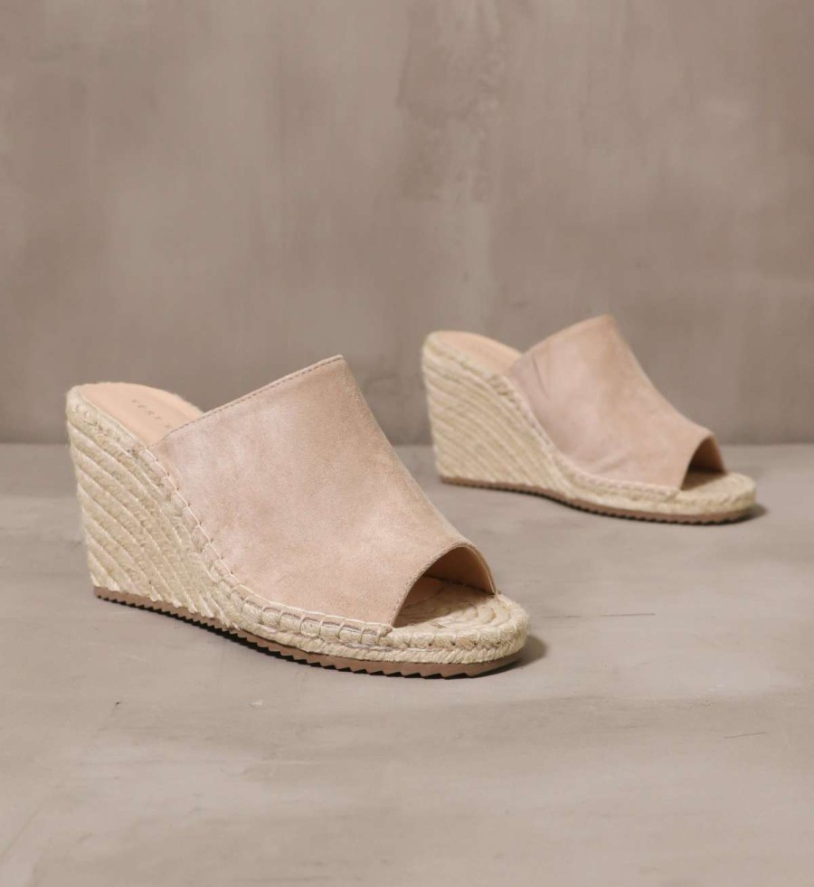 Shoes * | Best Pirce Volatile Talk To The Wedge Sand