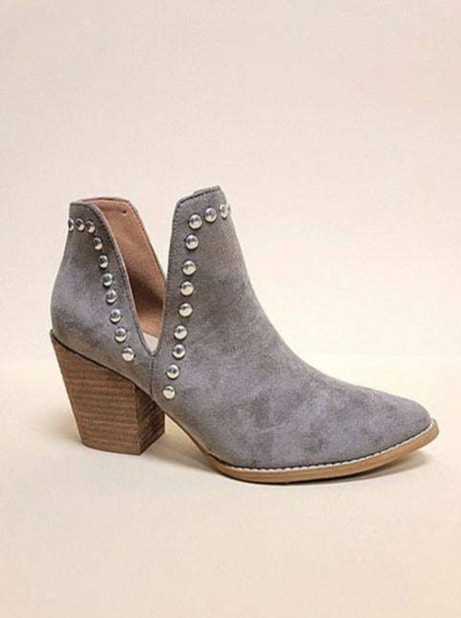 Shoes * | Hot Sale Let'S See Style Jewel In My Step Ankle Bootie