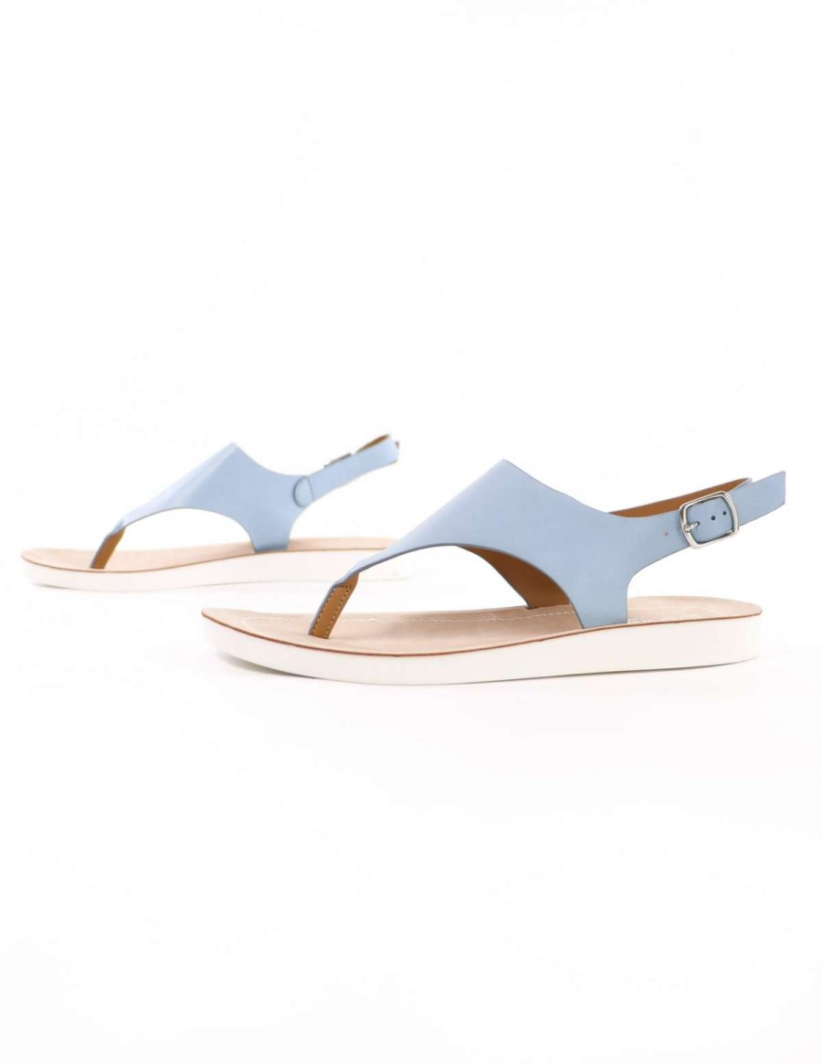 Shoes * | Brand New Forever Walk With Me Sandal Blue