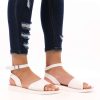 Shoes * | Coupon Forever Long Time No Sea Sandal White