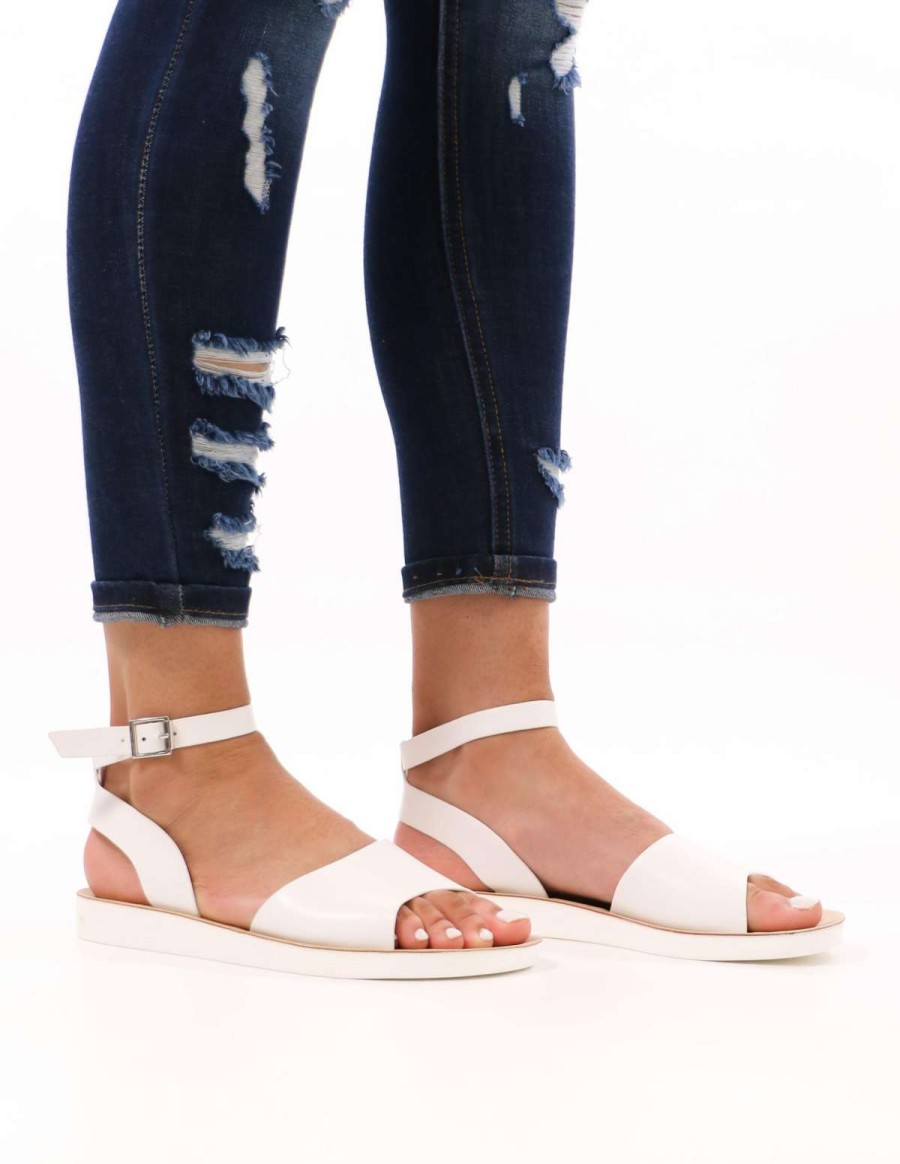 Shoes * | Coupon Forever Long Time No Sea Sandal White