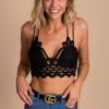 Bralettes * | Top 10 Zenana Like Magic Lace Bralette