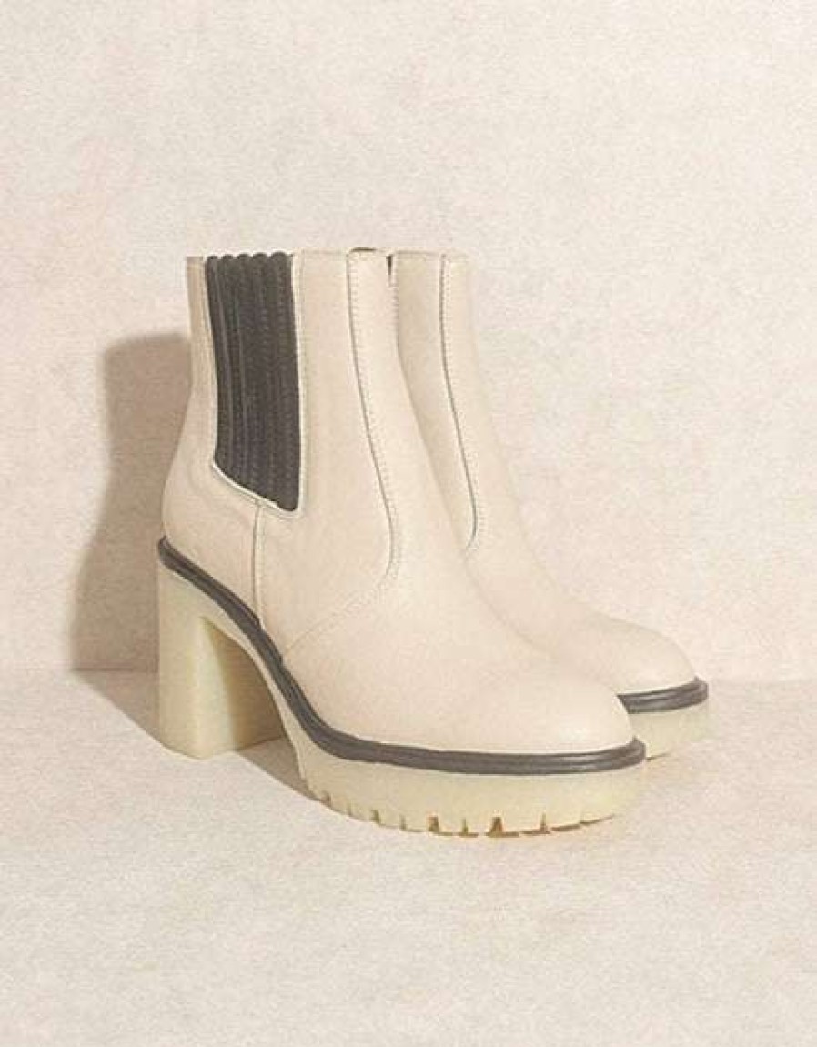 Shoes * | Top 10 Let'S See Style Keep Moving Forward Platform Heel Boots