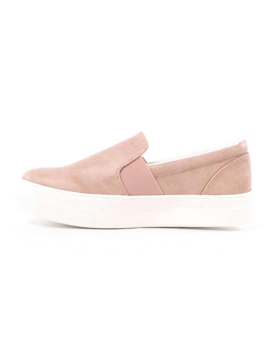 Shoes * | Outlet Soda Kickin' It Sole-O Sneaker Mauve