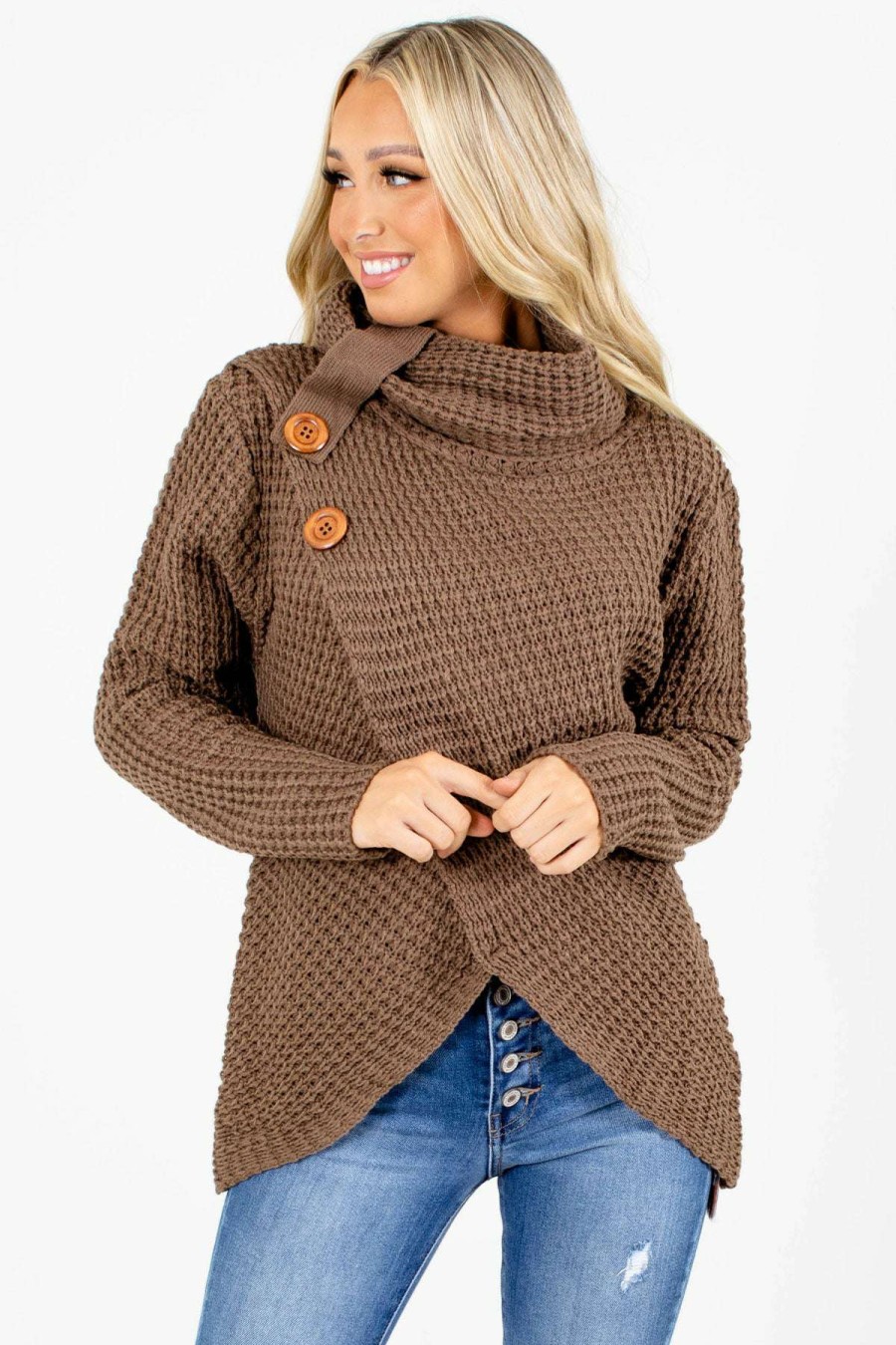 Sweaters * | Cheap Zenana Did You Say Paris Knit Sweater