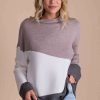 Sweaters * | Outlet Eesome On A Hayride Turtleneck Sweater Gray