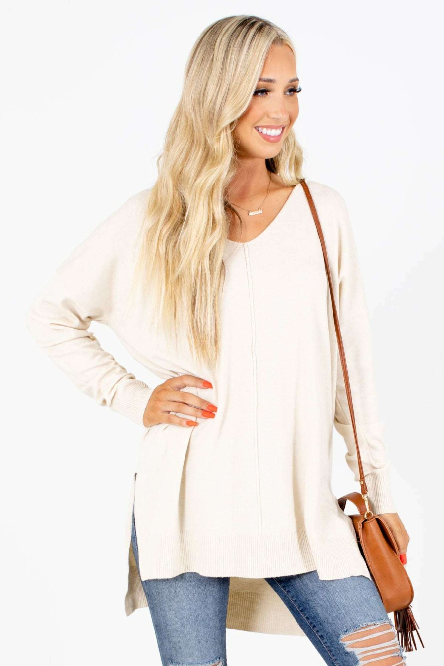 Sweaters * | Best Sale Zenana Anything Can Happen Sweater