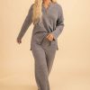 Sweaters * | Best Deal Very J Cozy Dreaming Sweater Top And Pants Set