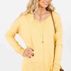 Sweaters * | Coupon Dreamers Choose Kindness Yellow Sweater