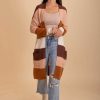 Cardigans * | Best Pirce Wholesale Fashion Trends Autumn Wishes Striped Cardigan