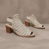 Shoes * | Best Reviews Of Volatile Weave Been Here Before Heel Stone