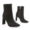 Shoes * | Wholesale Qupid And Your Point Is Ankle Bootie Black