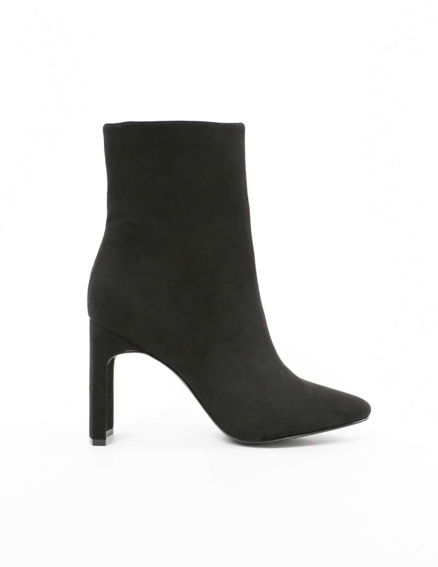 Shoes * | Wholesale Qupid And Your Point Is Ankle Bootie Black