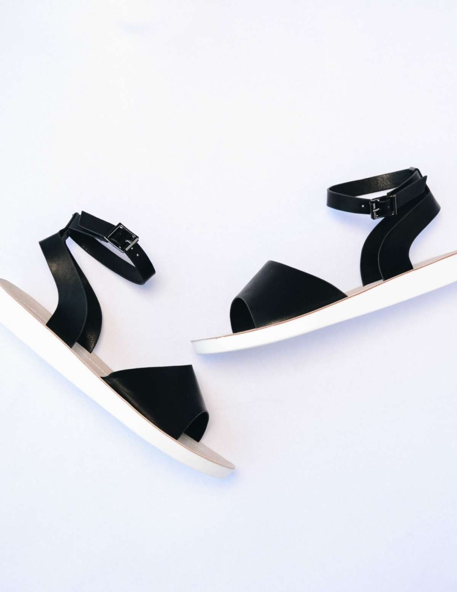 Shoes * | Best Pirce Forever Long Time No Sea Sandal Black