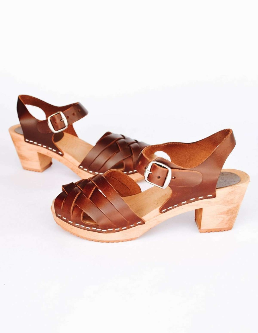 Shoes * | Cheap Mia Dream Weaver Clog Brown