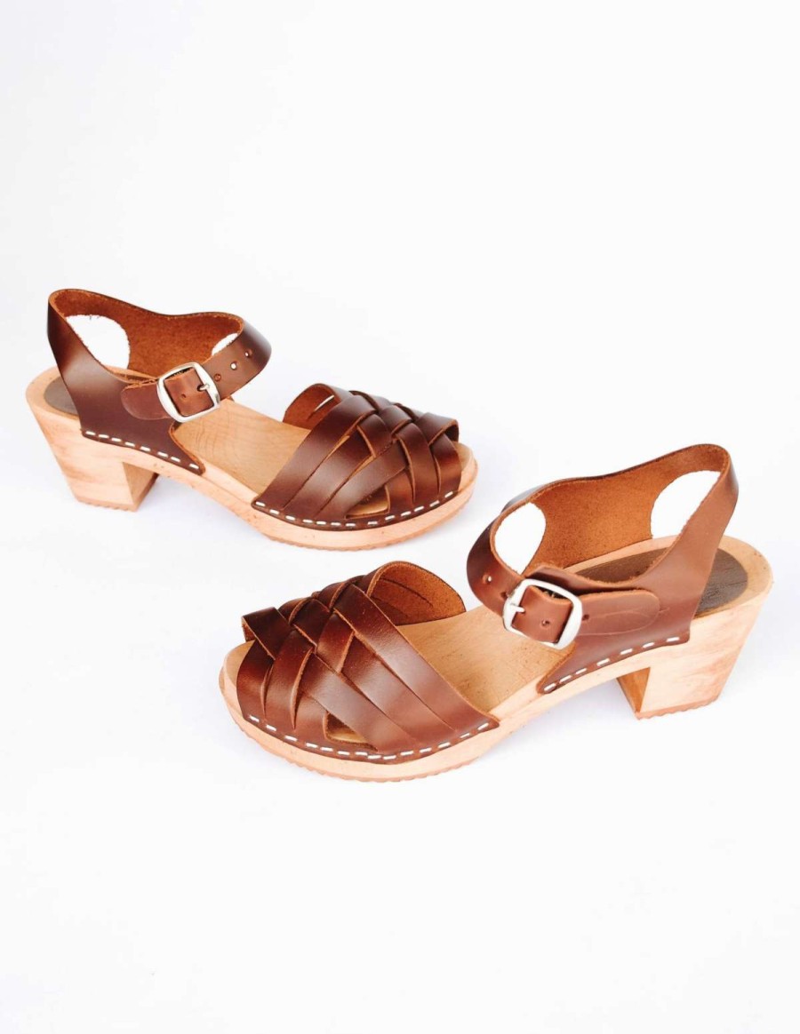 Shoes * | Cheap Mia Dream Weaver Clog Brown