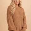 Sweaters * | Brand New Zenana Don'T Mention It Popcorn Knit Sweater