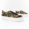 Shoes * | Best Deal Soda Lace Take It Slow Platform Sneaker Camo