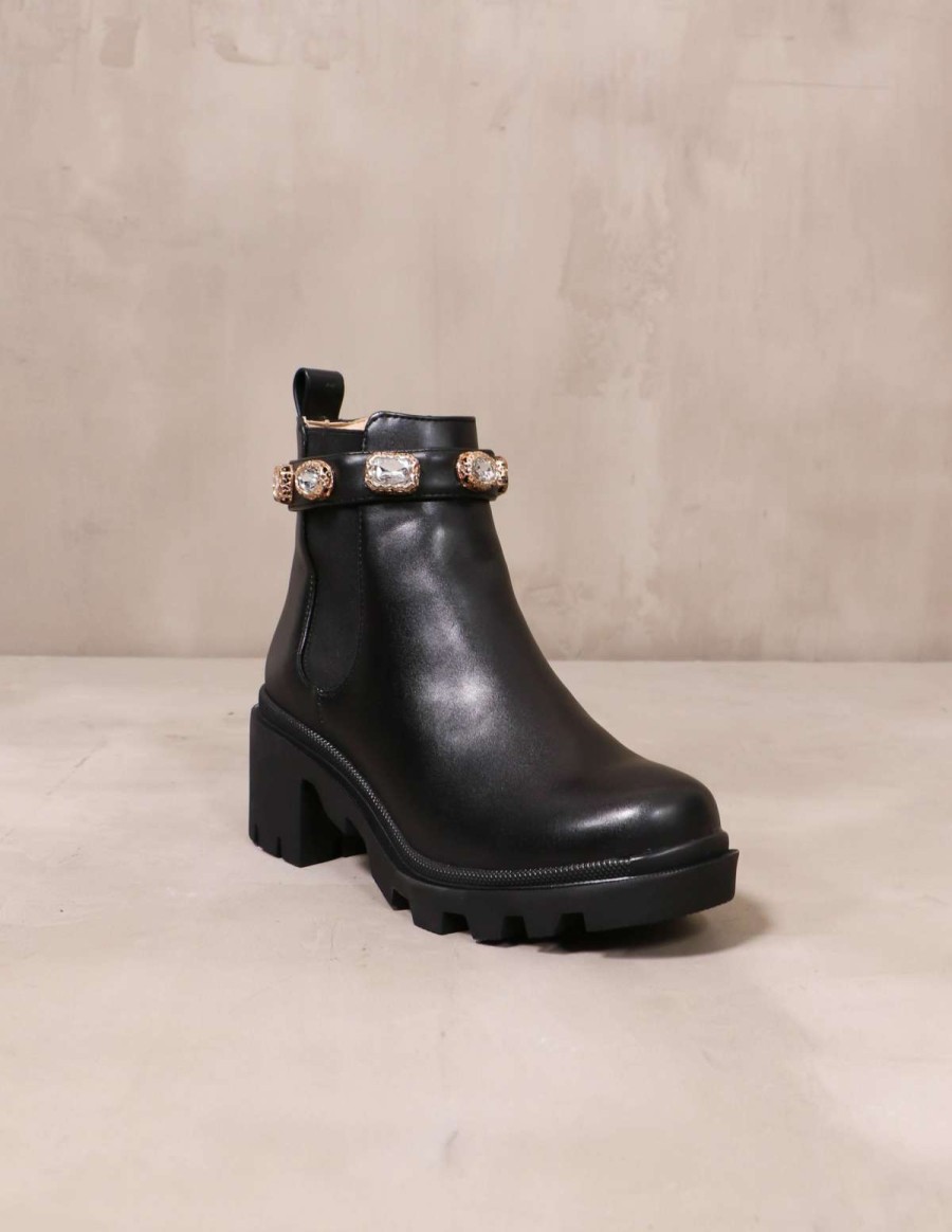 Shoes * | Hot Sale Steve Madden Drip'In Diamonds Boot Black