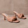 Shoes * | Best Pirce Steve Madden Twist Of Fate Heel Tan