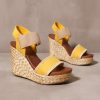 Shoes * | New Mia Shore Thing Wedge Mustard