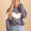 Sweaters * | Hot Sale Stylish Wholesale Take Charge Of Life Pattern Sweater Dark Gray