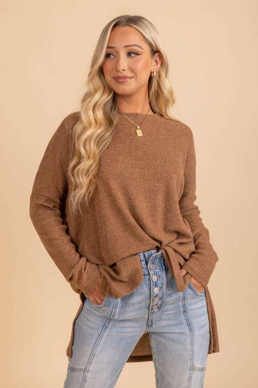 Sweaters * | Deals Zenana Living Freely Oversized Sweater