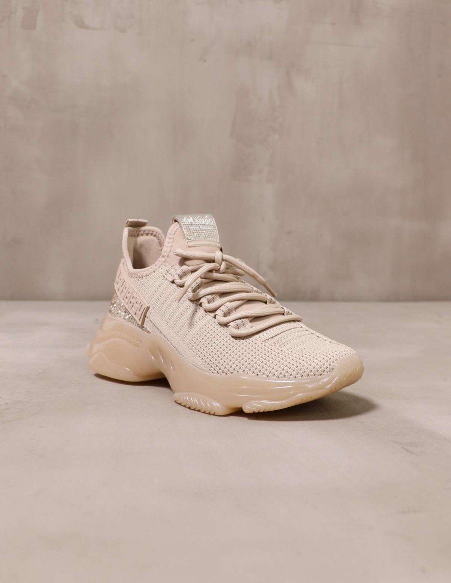 Shoes * | Brand New Steve Madden Diamond In The Sneaker Blush