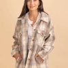 Jackets * | Flash Sale Very J Another Win Plaid Jacket