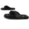 Shoes * | Deals Soda Fur-Get Me Not Slipper Black