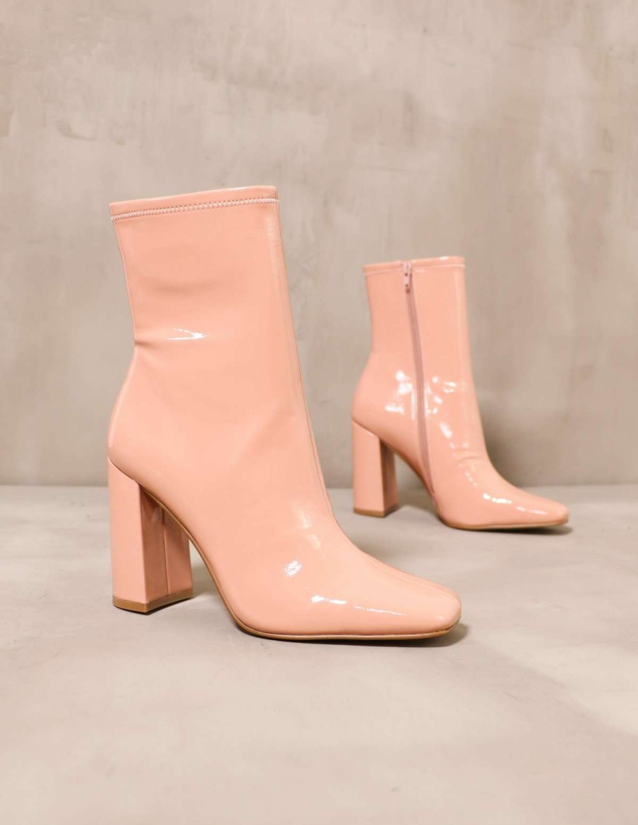 Shoes * | Top 10 Steve Madden Pink Big Boot Blush