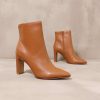 Shoes * | Best Reviews Of Chinese Laundry Sleek Step Ankle Boot Camel