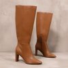 Shoes * | Outlet Chinese Laundry Mrs Know It Tall Boot Camel