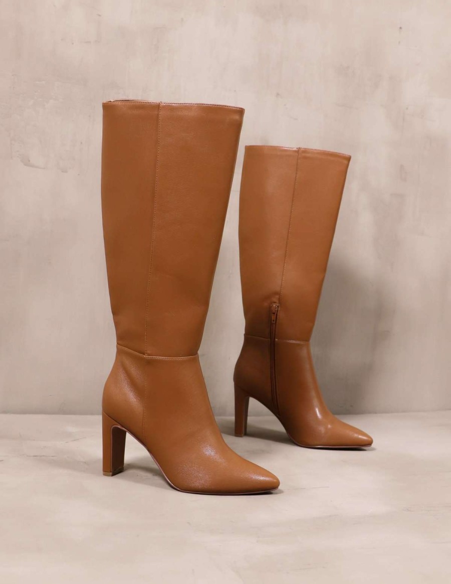 Shoes * | Outlet Chinese Laundry Mrs Know It Tall Boot Camel