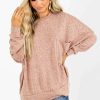 Sweaters * | Flash Sale Zenana She'S So Cute Pocket Sweater