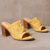 Shoes * | Best Pirce Mi.Im Sunshine State Of Mind Heel Mustard